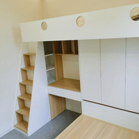 Armoire tatami intégrée et armoire de lit pour chambre d'enfant