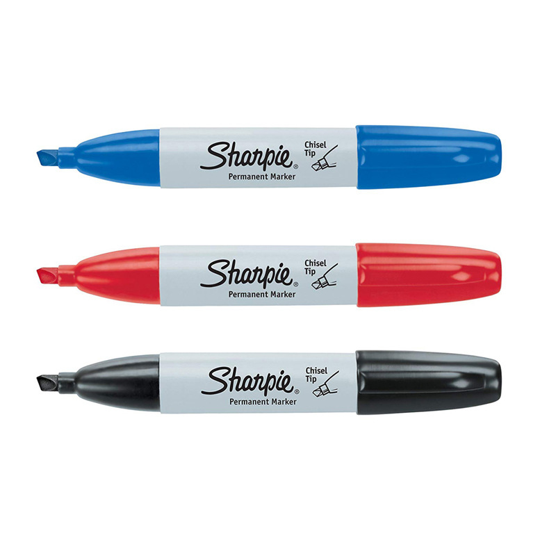 Sharpie Marcador Portátil Caneta Artesanato para Madeira Plástico Metal Vidro Impermeável Pintura Escrita Arte Suprimentos Marcador Permanente