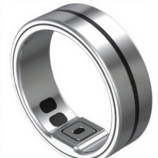 Cross-border Ceramic Smart Ring Detects ECG Heart Rate Pressure Call Vibration Reminder Touch Waterproof