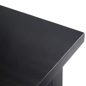 DB Warm Shaker <b>Narrow</b> Side <b>Table</b> Black Living Room Furniture - Product Image 5