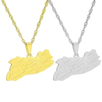 Hangertje ketting kaart accessoires verborgen camera ketting mode op maat gemaakte ketting om te dragen