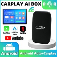 Clé Carplay CP2B, boîte Carplay Ai, prend en charge l'utilisation d'une application Android à trois voies, Android 14, 2 Go + 16 Go, accessoires de voiture