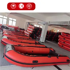 Kunden spezifisches 22ft Rib 200-650 CM Rib Rigid Schlauchboot für Wasser rettung Schlauchboot 4 Personen