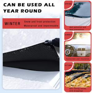 Cubierta Magnética Grande para Parabrisas de Coche E-17, Protector de Nieve y Hielo para Automóviles, Cubierta Anticongelante para Coche SU - Product Image 6