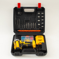 Kit de perceuse électrique DD3281 avec batterie et chargeur 21V mandrin sans clé perceuse électrique ensemble de perceuse sans fil