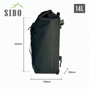 Bolsa Impermeable de TPU para <span class=keywords><strong>Bicicleta</strong></span>, Bolsa de Transporte para <span class=keywords><strong>Bicicleta</strong></span> Eléctrica, <span class=keywords><strong>Mochila</strong></span> de Ciclismo para <span class=keywords><strong>Bicicleta</strong></span> de Montaña, Bolsa Trasera para Portaequipajes - Product Image 3