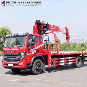 Camion de dépannage neuf HOWO ISUZU DONGFENG 4X2 Diesel avec transmission manuelle, grue à bras droit de 8 tonnes - Product Image 4