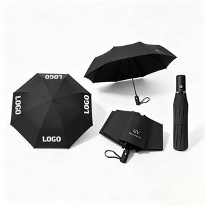 High Quality UV Umbrellas OEM Wholesale Manual Open or Full Automatic 8k Custom Umbrella with LOGO Folding Umbrella - Product Image 1