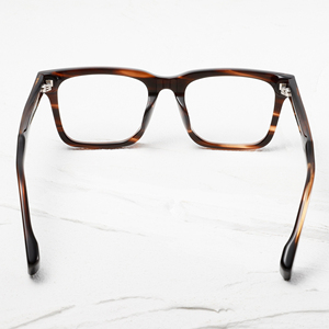 Rectangle Full Rim <b>Eyeglasses</b> Solid Color Anti-Uv Unisex Adults Vision Correction <b>Frames</b> JMM80RX - Product Image 5