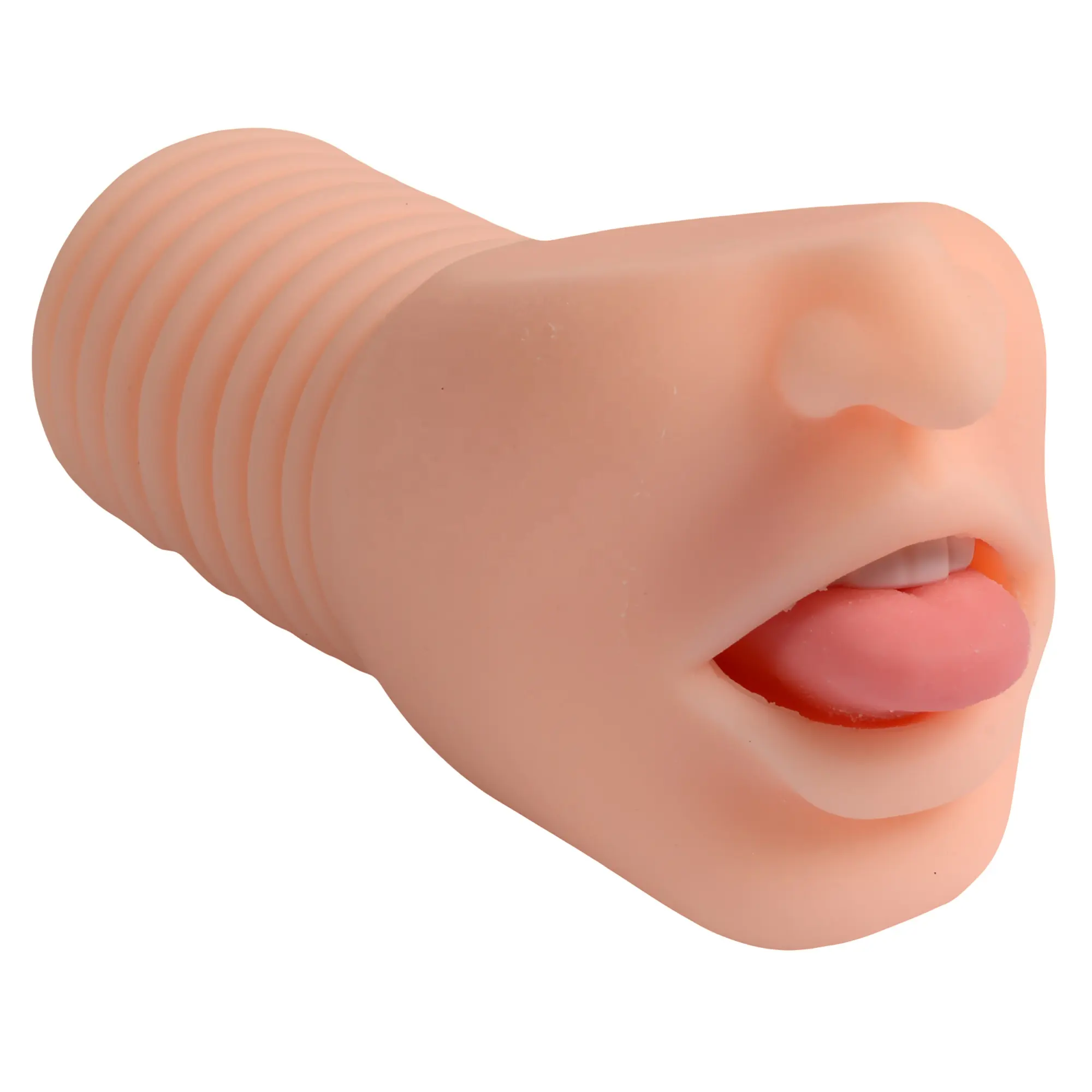 XISEマスターベーションカップ歯と舌を吹くリアルな口オーラルセックスおもちゃポケット膣膣男