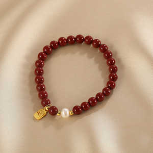 Pulsera de Perlas Naturales WENCHI con Accesorios, 400g, Joyería Elegante para un Estilo Personalizado - Product Image 3