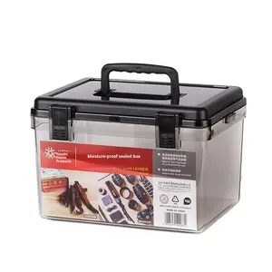 Nova Caixa de Armazenamento Plástica Selada à Prova de Umidade de 7,5L para Equipamentos de Fotografia, Alimentos, Medicamentos e Chá - Product Image 6