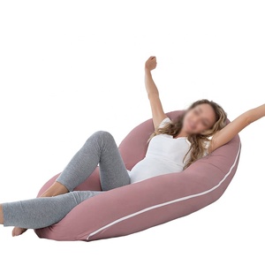 Bantal penyangga kehamilan tipe C, sarung dapat dicuci Hypoallergenic sandaran nyeri pinggul selama kehamilan - Product Image 1