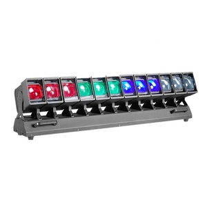 Projecteur LED motorisé 12x60W RGBW à zoom, contrôle par matrice de pixels, faisceau, wash, spot, DMX512, IRC 90, pour spectacles sur scène - Vente chaude - Product Image 1