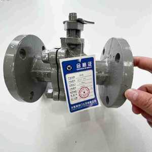 Q41F-16C Cast Steel Ball Valve Flanged Hard <b>Seal</b> Manual Operation For Normal Temperature Media - Product Image 1