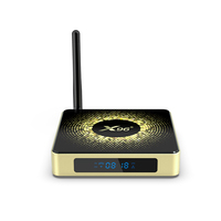 Buena calidad Android 11 TV box 8K amlogic s928x dual WiFi 6x96x10 IPTV box con antena externa