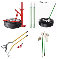 Outil de démontage efficace pour kit de réparation de pneus de camion