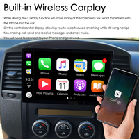 Radio Android 13 de 128 GB y 2 DIN para Nissan Navara STX 2010, CarPlay, Navegación GPS, Pantalla Táctil, Estéreo, Reproductor Multimedia para Automóvil