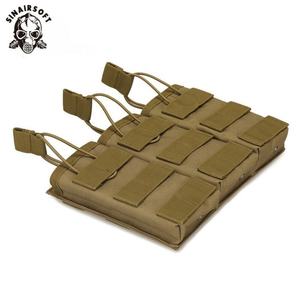 Bolsa Táctica Molle de Nylon con Triple Compartimento Abierto para Cargadores 223/5.56mm - Product Image 5