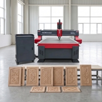 Machine de gravure et de découpe CNC 3 axes 1325 pour bois, MDF, PVC, acrylique, panneaux en mousse, avec moteur pas à pas, pour la fabrication de panneaux décoratifs et de signalétique