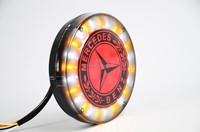 Nouveau feu arrière LED multicolore rouge ambre blanc 12-24V, montage universel pour camion, remorque, application de signalisation arrière