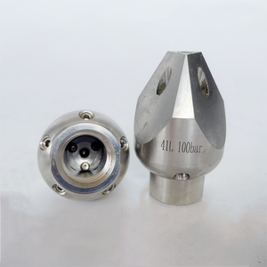 <span class=keywords><strong>Buse</strong></span> <span class=keywords><strong>de</strong></span> dragage d'égouts haute pression 3/4 pouces, 40L, 3 trous avant, 5 trous arrière, pour le nettoyage des canalisations d'eaux usées et des boues - Product Image 5