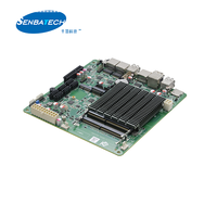 J641S6 Carte mère Celeron J6412 Dual Lan DDR4 16GB SSD 6 USB PCIE3.0 X4 ATX Nas itx
