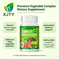 OEM Private Label Volwassen Fruit & Groente Antioxidanten Capsules Rijk aan Vitaminen & Mineralen voor Immuunondersteuning