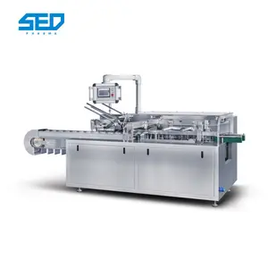 Automatic Multi-Functional Cosmetics Cartoning Taper Boxing Packaging Machine Price