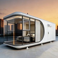 Capsule spatiale de glamping de luxe pour hôtel-resort en zone touristique