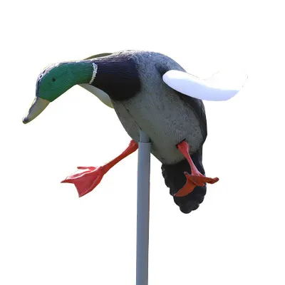 Bebek Umpan Bermotor Plastik Berburu Bermotor, Umpan Burung Bebek Terbang untuk Burung Sare