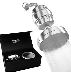 Luxury 15 / 20 stages Shower Head Set with Shower Head Filter with Cartridge Vitamin C