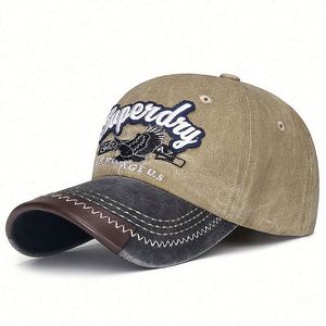 Nueva Gorra de Béisbol Desgastada Estilo Dad Hat Suave con Cierre Ajustable para Hombre - Product Image 6