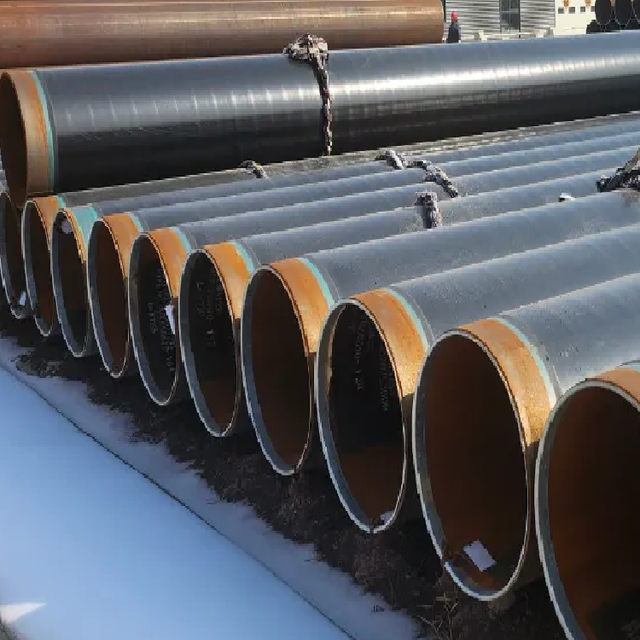 Epoxy Coated Anti-Corrosion Steel Pipe, Large Diameter Spiral Carbon Steel Tube for Municipal Water Supply & Sewage Pipeline