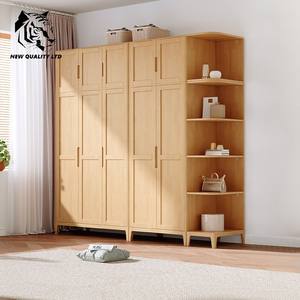 Armario de madera para dormitorio, nuevo, a la moda, listo para enviar, en stock, personalizable, el más barato de fábrica china. - Product Image 1