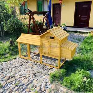 แบบพิมพ์ลายโรงเรือนเลี้ยงไก่ไม้แบบยั่งยืน SDC003-A สำหรับไก่ไข่ - เป็นมิตรกับสิ่งแวดล้อม กันน้ำ ใช้งานกลางแจ้งได้ทุกฤดู - Product Image 2
