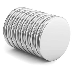Aimants permanents industriels 1mm 3mm 5mm 10mm 20mm 30mm Matériaux magnétiques Petits disques ronds Aimants puissants en néodyme - Product Image 2