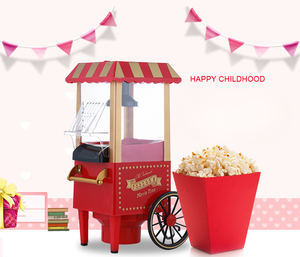 Red Roof Commercial Round Pop <b>Corn</b> Making Maker Customized Popcorn Machine Popcorn Machine 20 oz Kettle Popcorn Machine - Product Image 1