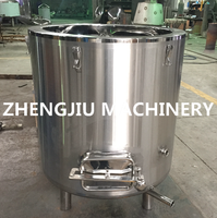 Prix usine ZJ Réservoir de fermentation de bière Mush Tun Équipement Seau de brassage Clé en main pour la machine de brassage domestique