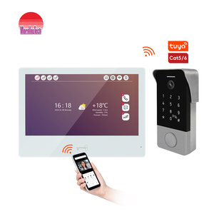 <span class=keywords><strong>Video</strong></span> <span class=keywords><strong>intercom</strong></span> với khóa 10.1 inch <span class=keywords><strong>video</strong></span> cửa điện thoại cho nhà chuông cửa máy ảnh màn hình từ xa mở khóa có dây hệ thống <span class=keywords><strong>intercom</strong></span> - Product Image 1