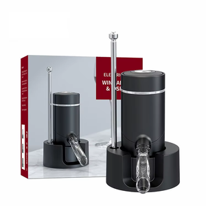 Aérateur de vin électrique à batterie au lithium rechargeable portable Solution de décantation en acier inoxydable par Cortijo <span class=keywords><strong>Corbett</strong></span> Canyon - Product Image 4