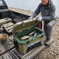 Glacière rigide Xhandle OP-02 30L, isotherme et portable pour voiture, maintien au froid 48H pour camping, pêche, overlanding, pique-nique