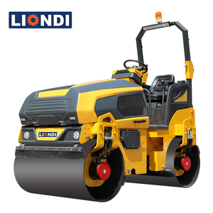 Compacteur routier hydraulique à double tambour 1/2/3T certifié CE pour la construction routière - Product Image 4