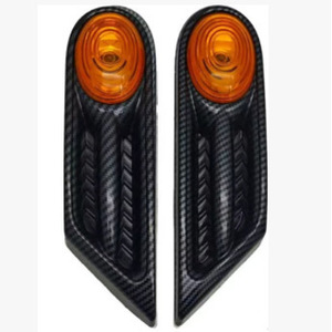 Intermitentes Delanteros BMW Negros Electrochapados en Fibra de Carbono, Repuestos Halógenos - Product Image 3