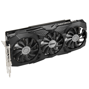 การ์ดจอ <span class=keywords><strong>MSI</strong></span> GeForce RTX <span class=keywords><strong>2070</strong></span> 8GB สำหรับเล่นเกม พร้อมพัดลม 3 ตัว รองรับ Ray Tracing หน่วยความจำ GDDR6 256-bit รองรับเทคโนโลยี G-SYNC - Product Image 3
