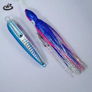 Appât de pêche Hangxiang Jigging Lead 40g 60g 80g 100g 120g 150g 180g 200g Calamar bionique lumineux Double hameçon <span class=keywords><strong>Inchiku</strong></span> <span class=keywords><strong>Jig</strong></span> lent à secouer - Product Image 3