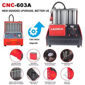 Başlat CNC-603C 6 silindir enjektör temizleyici ve test cihazı CNC-603A otomotiv yakıt enjeksiyon sistemleri temizleyiciler ve test cihazları Pk <span class=keywords><strong>CNC602A</strong></span> - Product Image 4