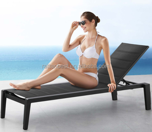 Tumbona de Aluminio para Exteriores, Piscina, Playa, <span class=keywords><strong>Terraza</strong></span>, Silla de Descanso - Product Image 2