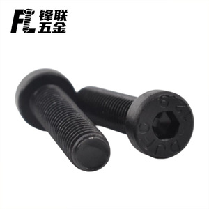Fenglian 12.9 Grade Thin Head Socket Cap <b>Screws</b> M3 M5 M24 DIN7984 Alloy Steel 40Cr High Strength Construction Use - Product Image 3