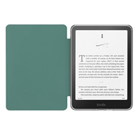Étui de tablette en cuir PU de haute qualité pour Kindle Paperwhite 10e/11e/12e génération 658 Lite avec dos en acrylique transparent